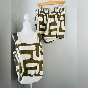 CROSBY by Mollie Burch Dutton Tank & Shorts Matching Set in Pave the Way